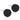 Black Titanium Puck 8 mm
