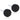 Black Titanium Puck 8 mm
