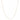 Letters Halskjede Gull 55-60 cm