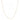 Letters Halskjede Gull 55-60 cm