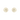 DAISY Earrings Gold-plated Silver Diamonds WHITE ENAMEL 11 MM
