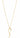 MERCY Swirl Pendant Gold 0,04ct