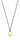 Mercy Pendant small Gold/Black