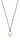Mercy Pendant small Gold/Black