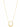 Offspring Small Necklace 0,04ct Gold