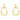 Offspring Earrings Gold
