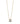 LILLY 7 mm Halskjede Gull/Krystall