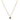 VICTORIA Long Halskjede Gull/Gray