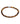 MORRIS (6 mm) Armbånd Ljus Brun