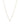 PALMA Single Short Halskjede Gull