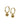 ELISE Hoops Earrings Gold