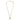 BARGA Gull GOLDEN Halskjede