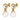 NETTE Gull CRYSTAL/WHITE PEARL