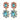LINA Gull LIGHT BLUE/ROSE