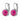 LOUISE Silver PINK