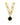 LISANNA SG BLACK Necklace Gold