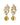 BALETE SG GOLDEN EARRINGS GOLD