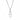 TAKESHI SS CRYSTAL Necklace Silver