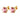 CRAZE SG LIGHT ROSE Earrings Gold