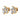 MINNIE SG CRYSTAL / WHITE PEARL Earrings Gold