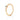Micro Blink Ring - Blue Topaz Guldpläterat silver
