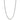 SilverNecklace Oxiderat flätat 50+5cm