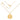 L'amour chunky chain Halskjede Gull