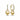 JULIA CREOLO EARRINGS Gold