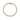 Sparkling ellipse mini T-armband 17,5cm Guld