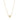 The knot mini Necklace Gold