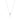 Ellipse mini pearl Necklace Silver