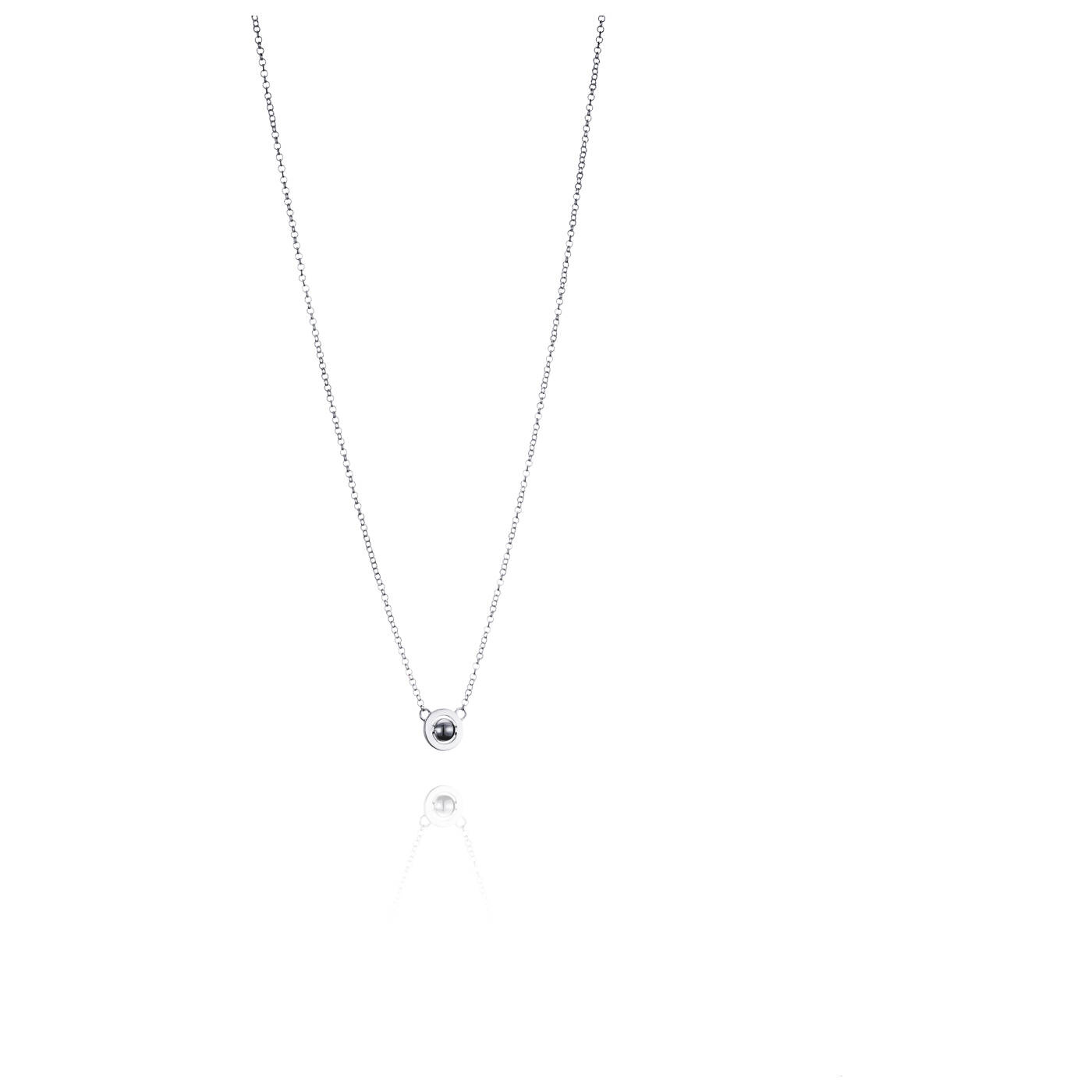 Mini Planet Halskjede Sølv 42-45 cm