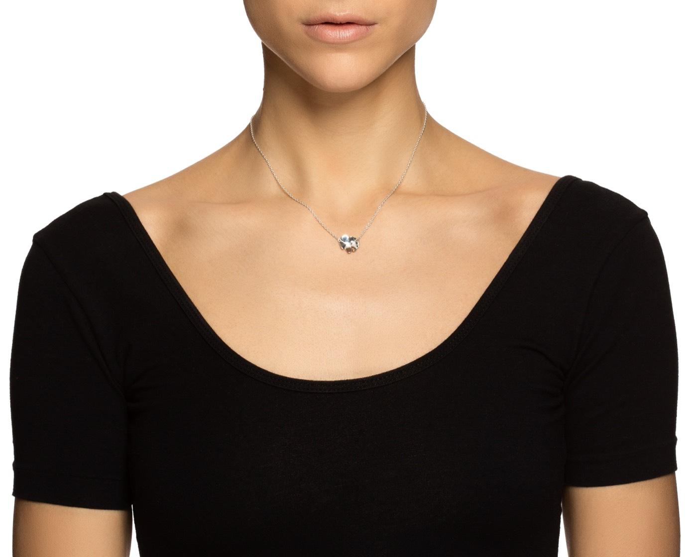 Violet Halskjede Sølv