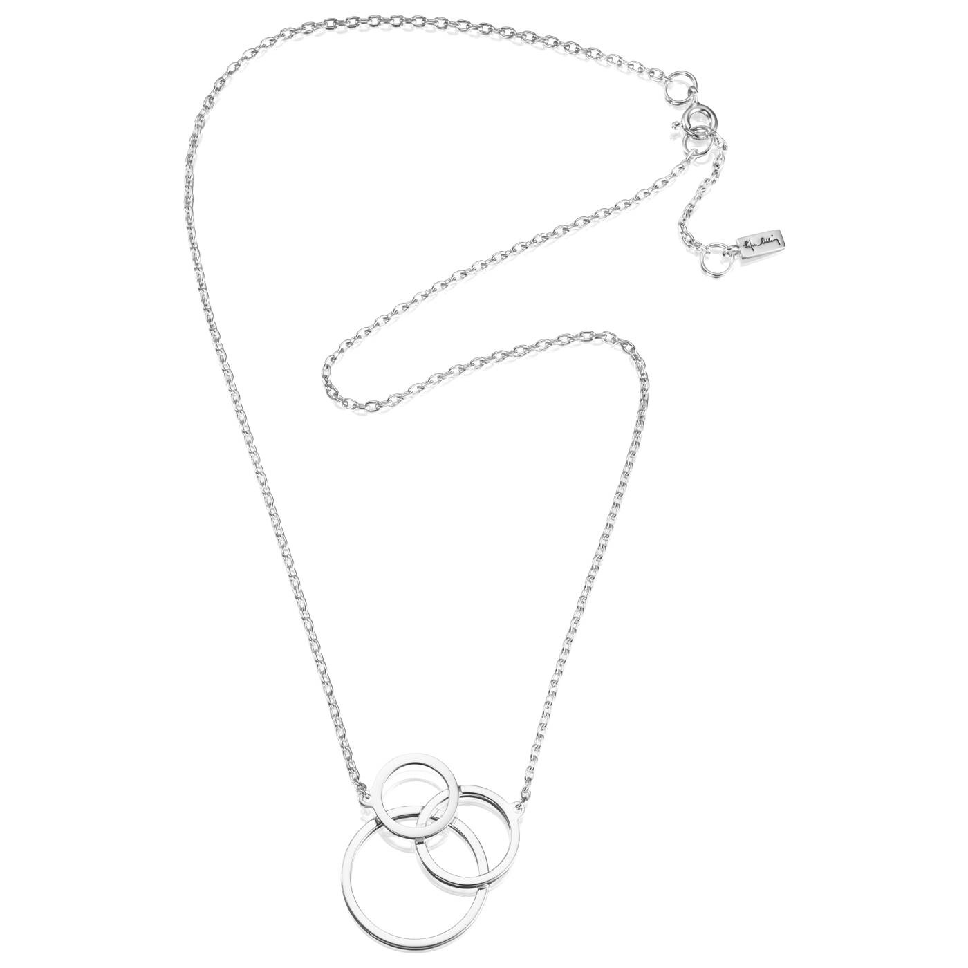 Bubbles Halskjede Sølv 42-45 cm