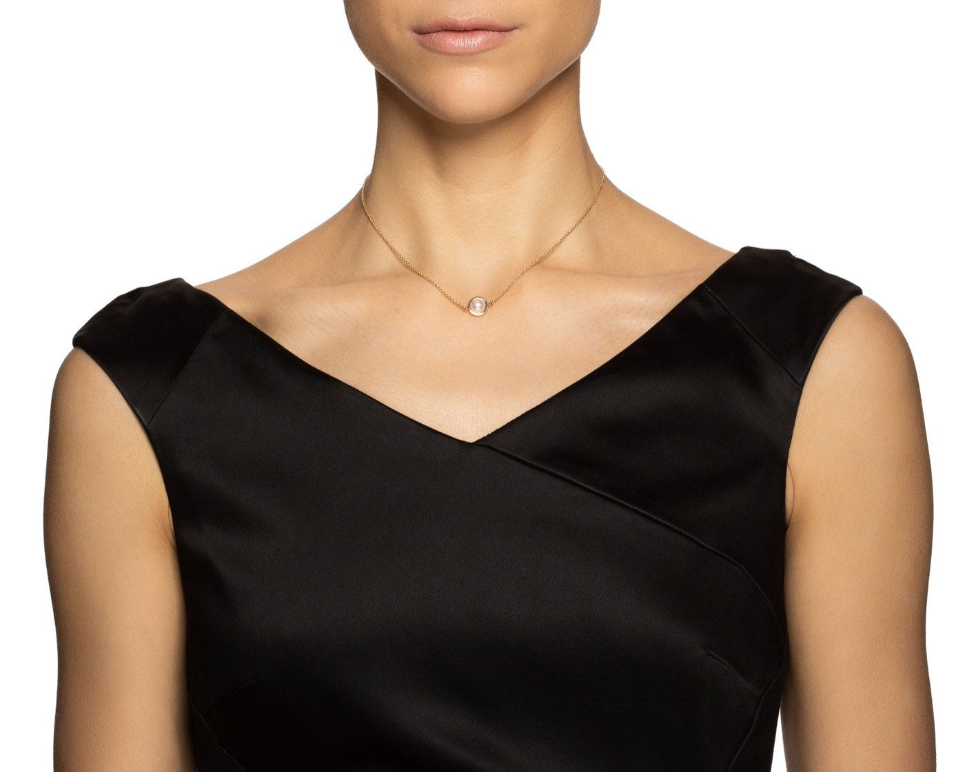 Day Pearl & Stars Halskjede Gull