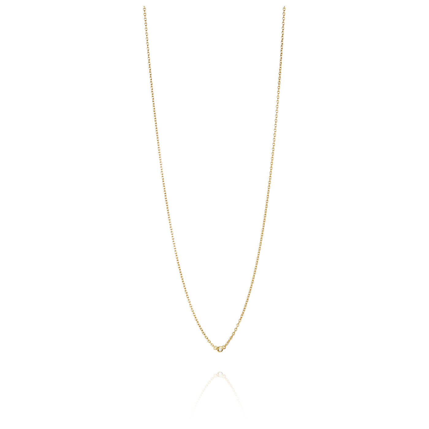 My First Diamond Halskjede Gull