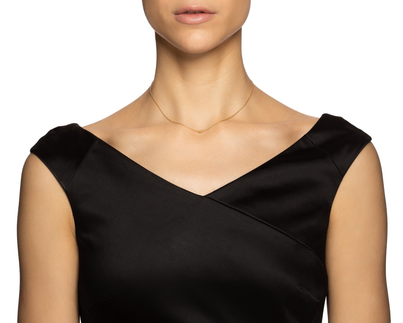 My First Diamond Halskjede Gull