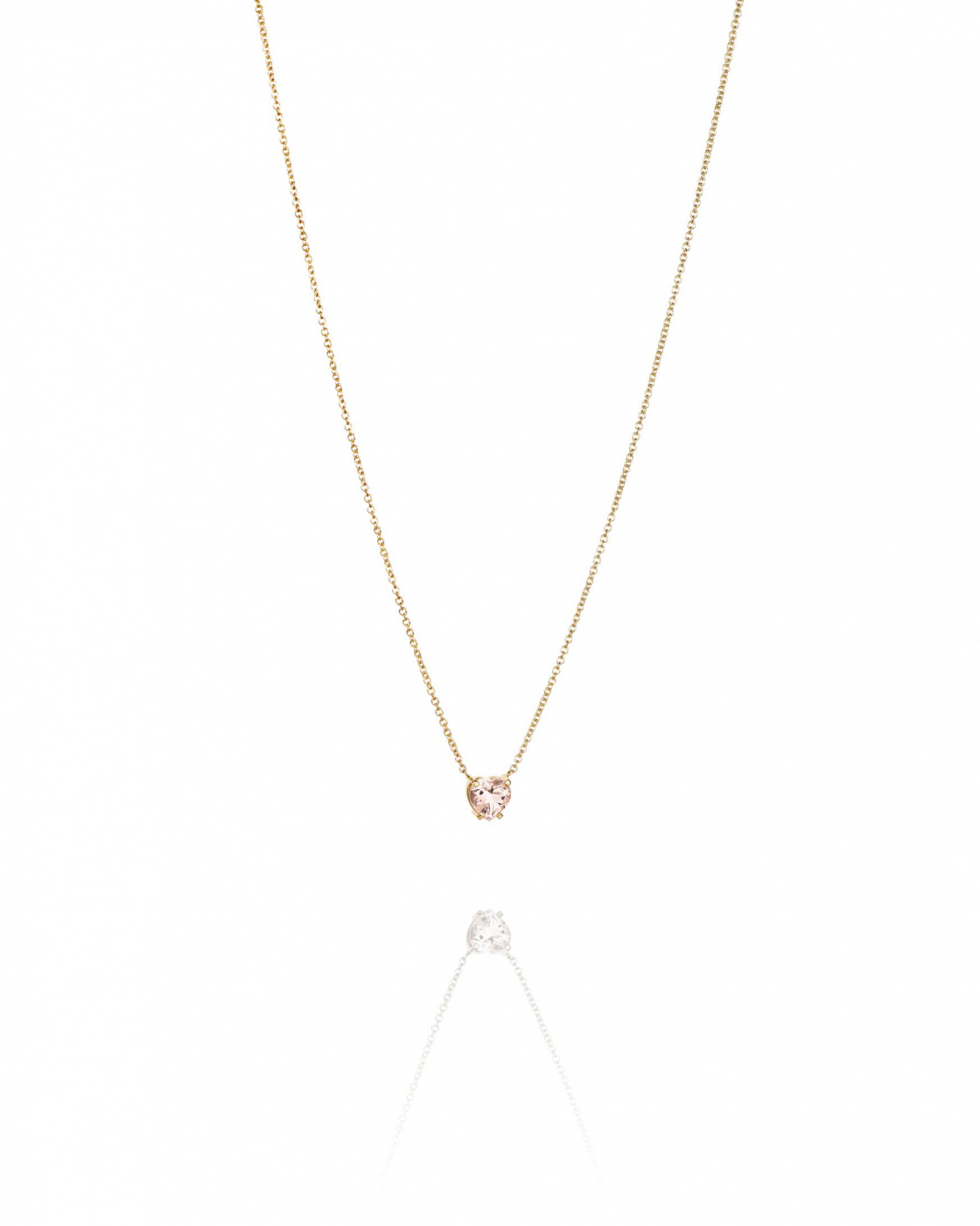 Lovely Heart Necklace Gull