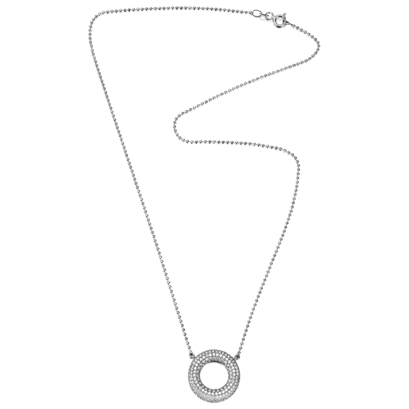 Million Stars Halskjede Hvitt gull