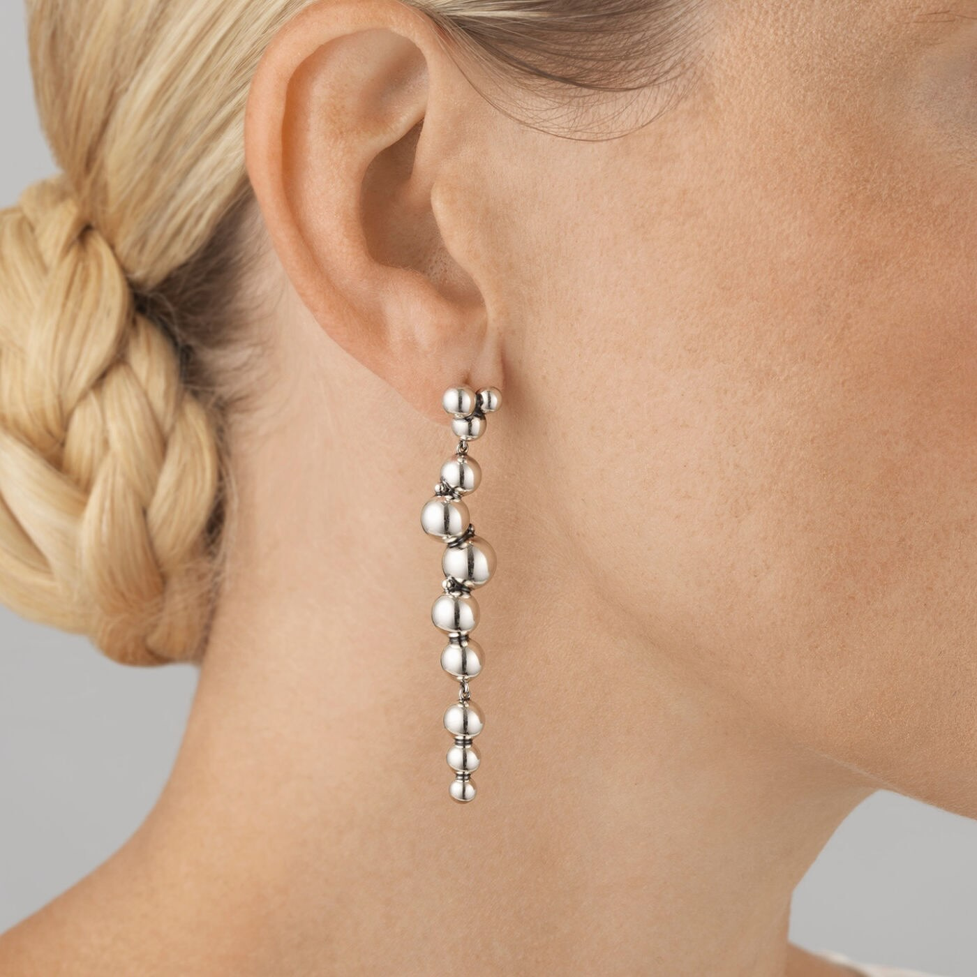 MOONLIGHT GRAPES Øreringer Sølv