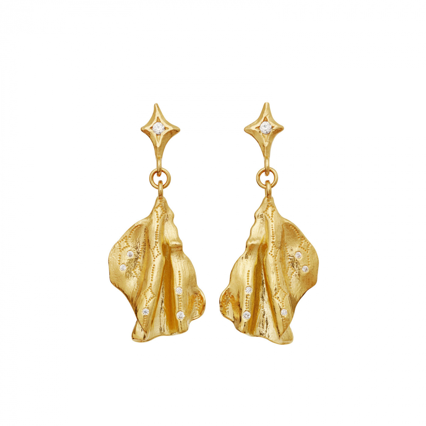 Gerda Earrings Gold