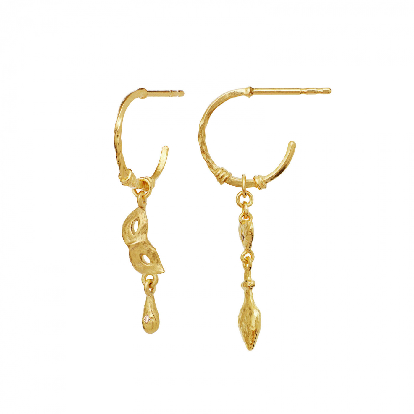 Dolore Earrings Gold