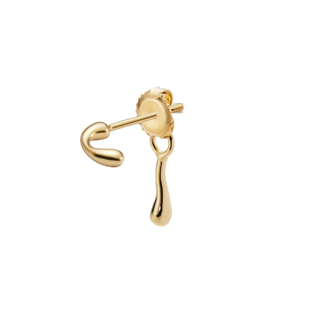 Havfruen Studs Goldplated Silver (PAIR)