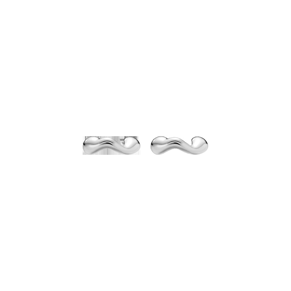 Halvandet Studs Silver (PAIR)