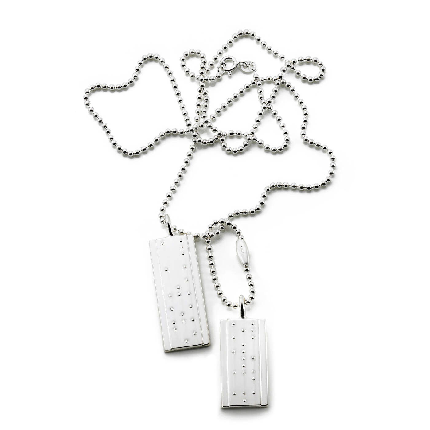 Make Love Not War Tags Anheng Sølv