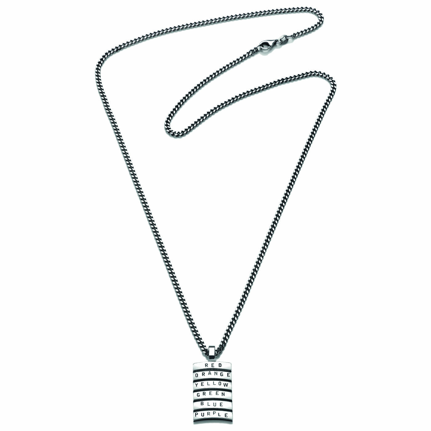 Rainbow Freedom Anheng Sølv