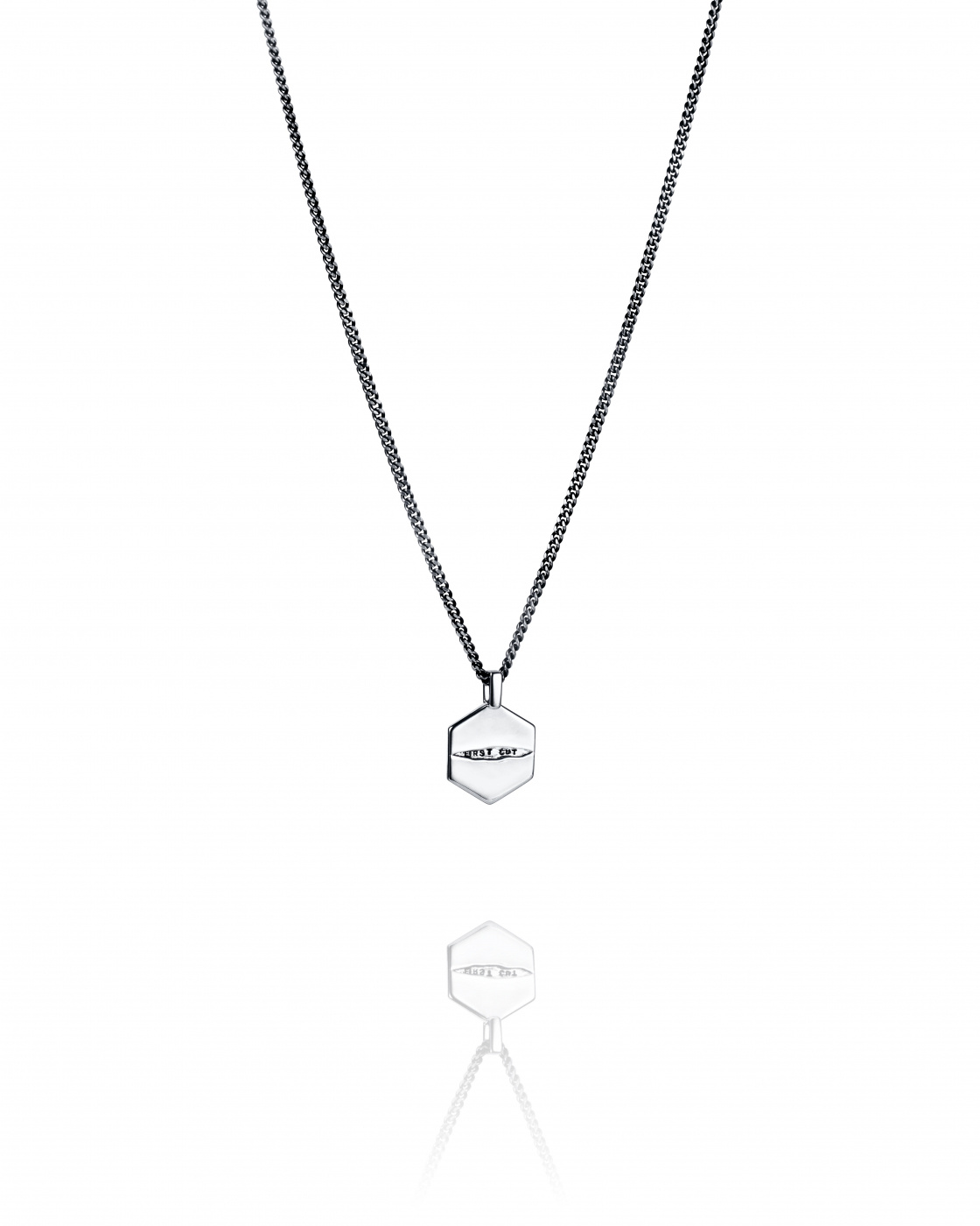 First cut Pendant Silver