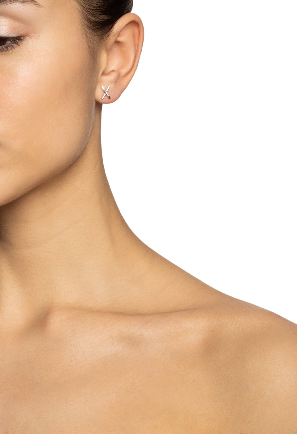 Kisses For Ears Øreringer Sølv