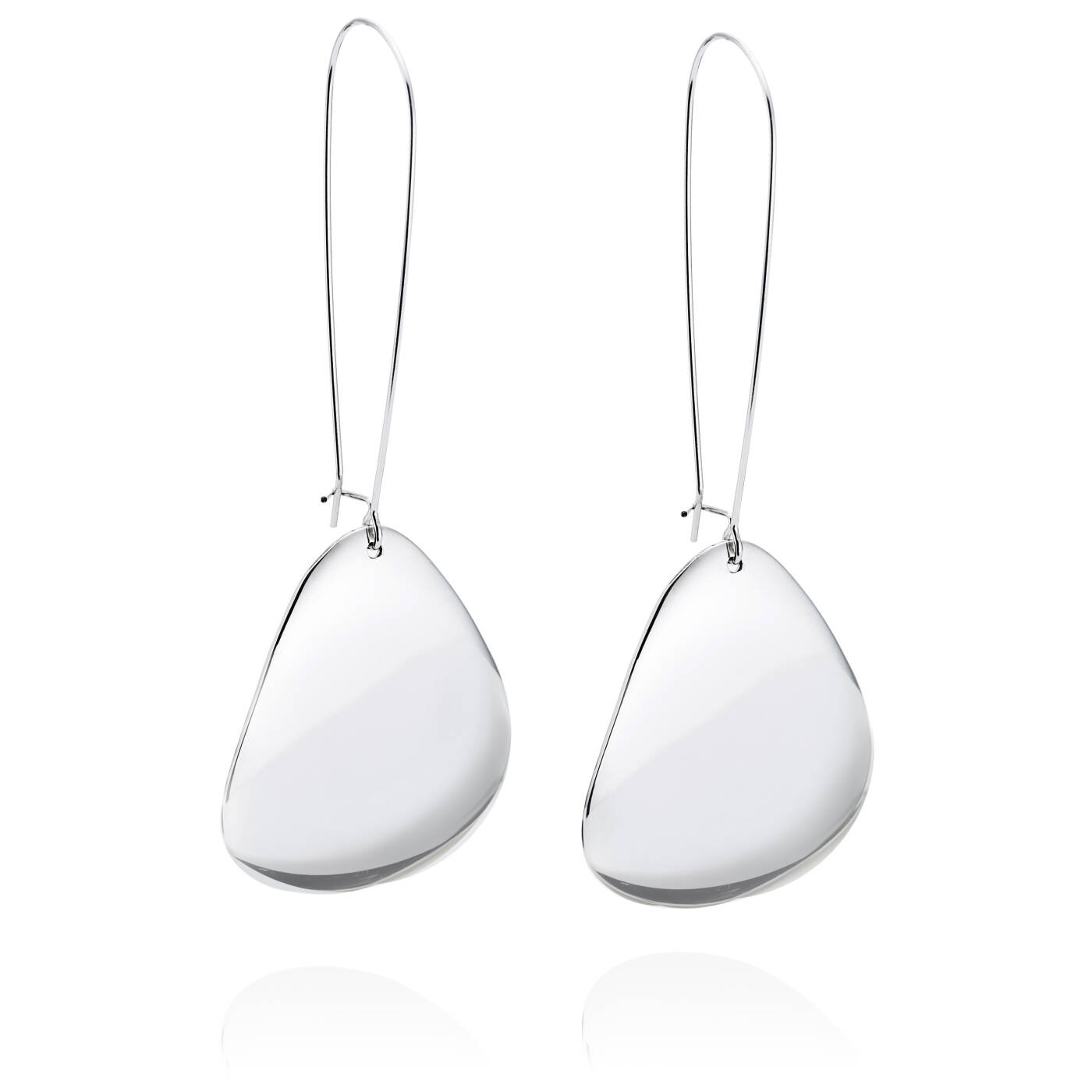 Rose Petal Øreringer Sølv