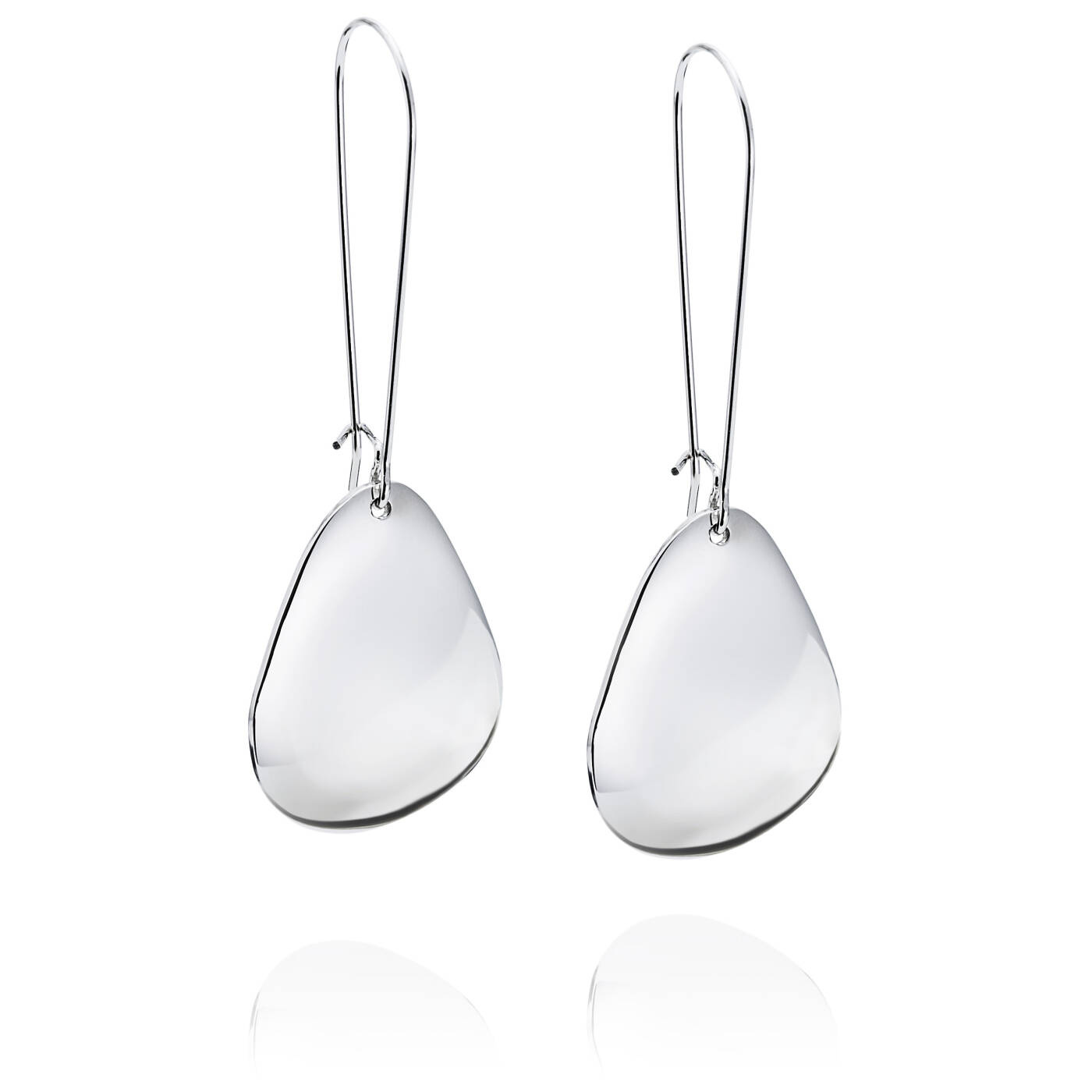 Little Rose Petal Øreringer Sølv